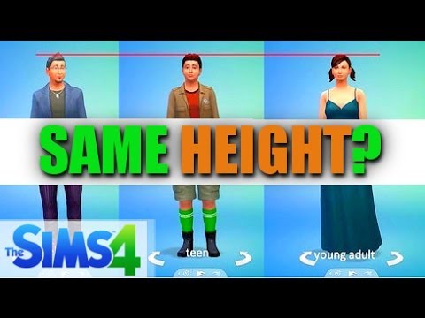 sims 4 height change
